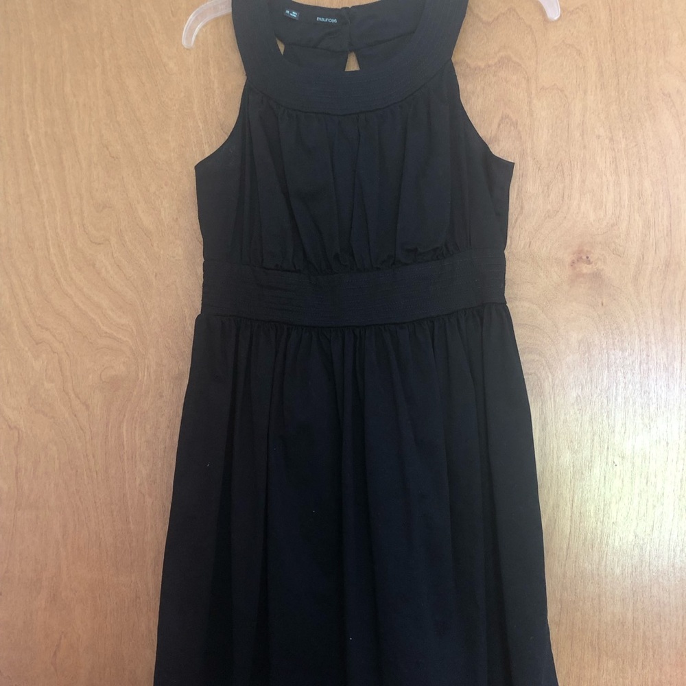 Maurices Black Cotton Dress